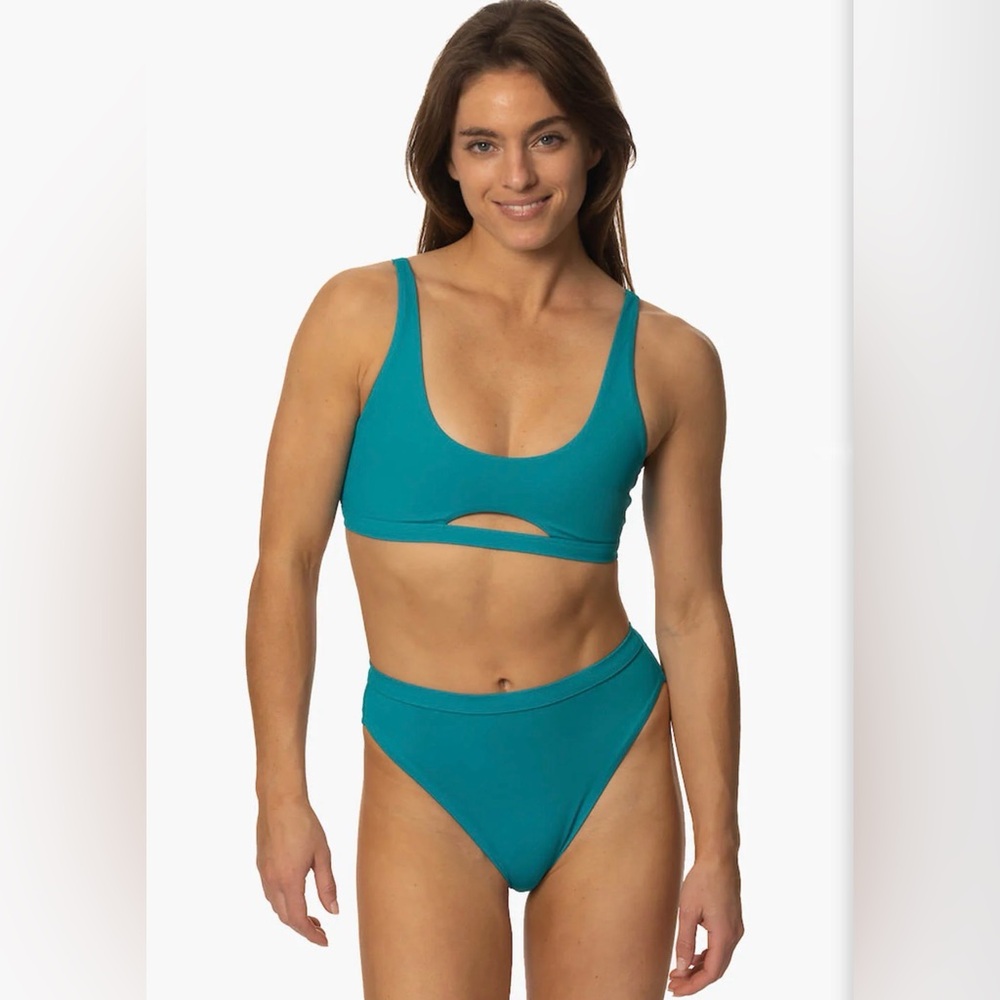 Jolyn Nora Bikini Bottom - Teal